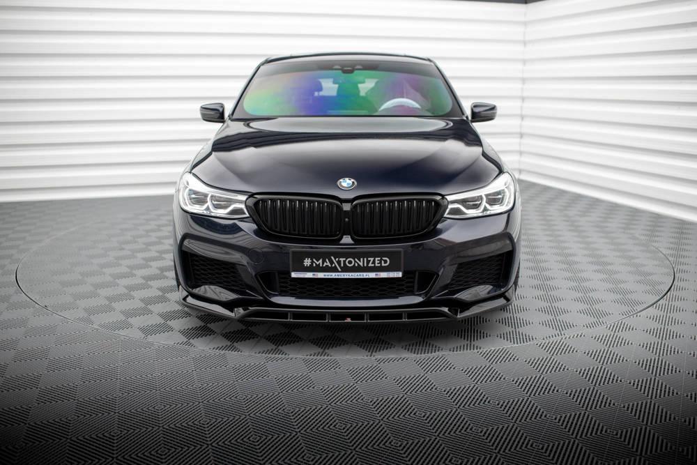 Front Lippe / Front Splitter / Frontansatz für BMW 6 GT G32 M-Paket von Maxton Design