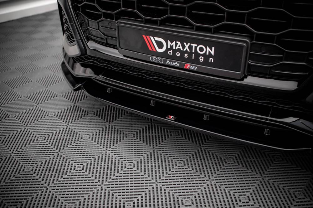 Front Splitter / Cup Schwert / Frontansatz V.1 für Audi RSQ8 4M von Maxton Design