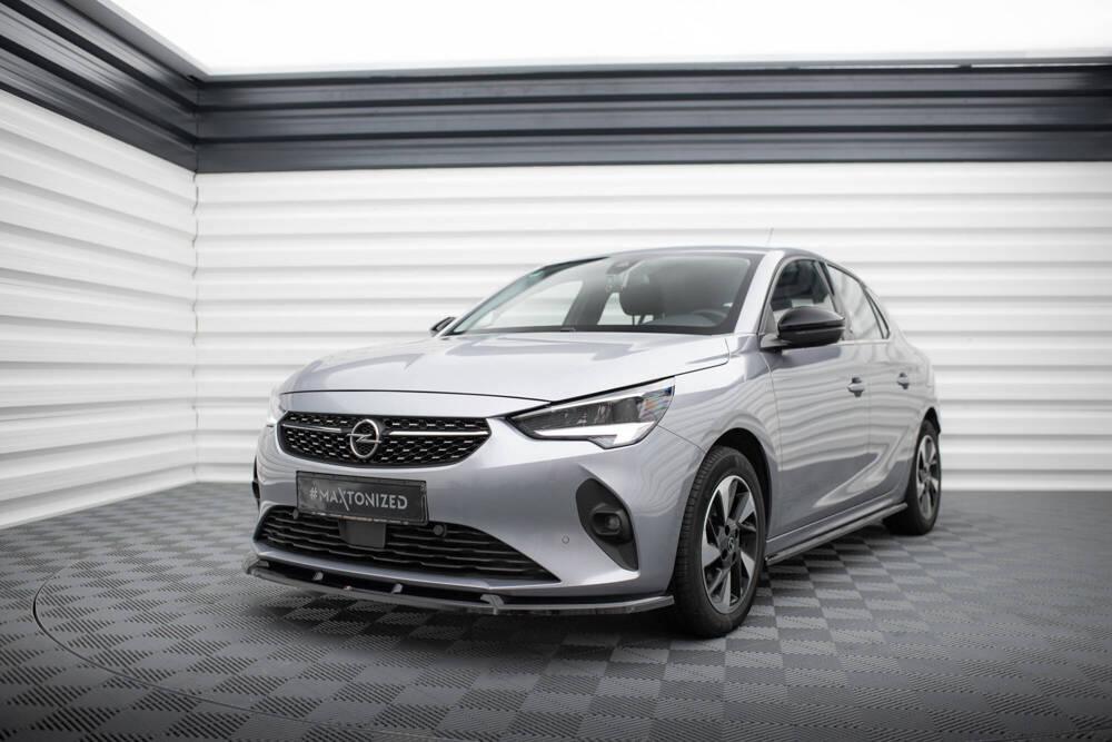 Front Lippe / Front Splitter / Frontansatz V.1 für Opel Corsa F von Maxton Design