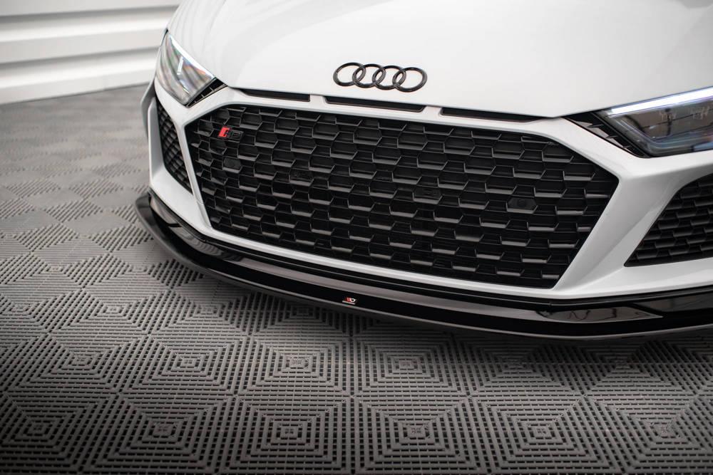 Front Lippe / Front Splitter / Frontansatz V.2 für Audi R8 MK2 Facelift von Maxton Design