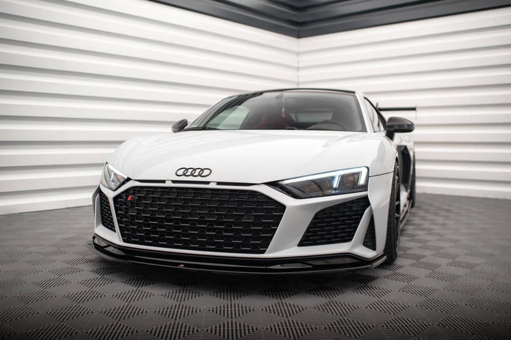 Front Lippe / Front Splitter / Frontansatz V.2 für Audi R8 MK2 Facelift von Maxton Design