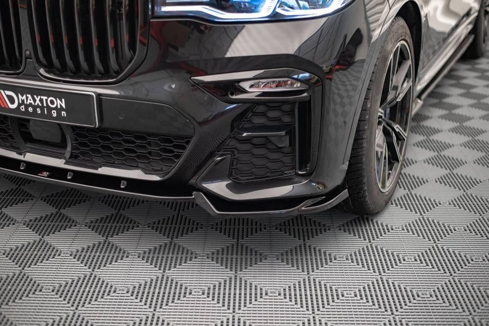 Front Splitter / Cup Schwert / Frontansatz V.2 für BMW X7 M G07 von Maxton Design