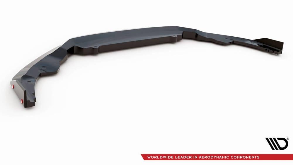 Front Lippe / Front Splitter / Frontansatz V.3 mit Flaps für Audi R8 MK2 Facelift von Maxton Design
