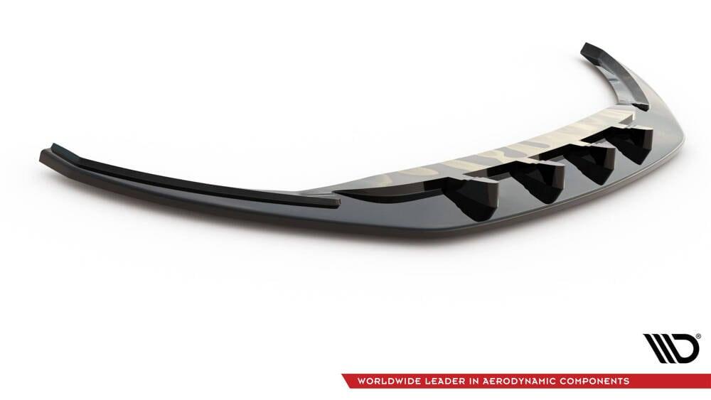 Front Lippe / Front Splitter / Frontansatz V.3 für Skoda Superb 3V von Maxton Design
