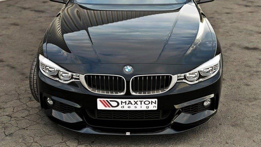 Front lip / front splitter / front apron V.2 for BMW 4 Series F32 M-Package (GTS-LOOK) by Maxton Design