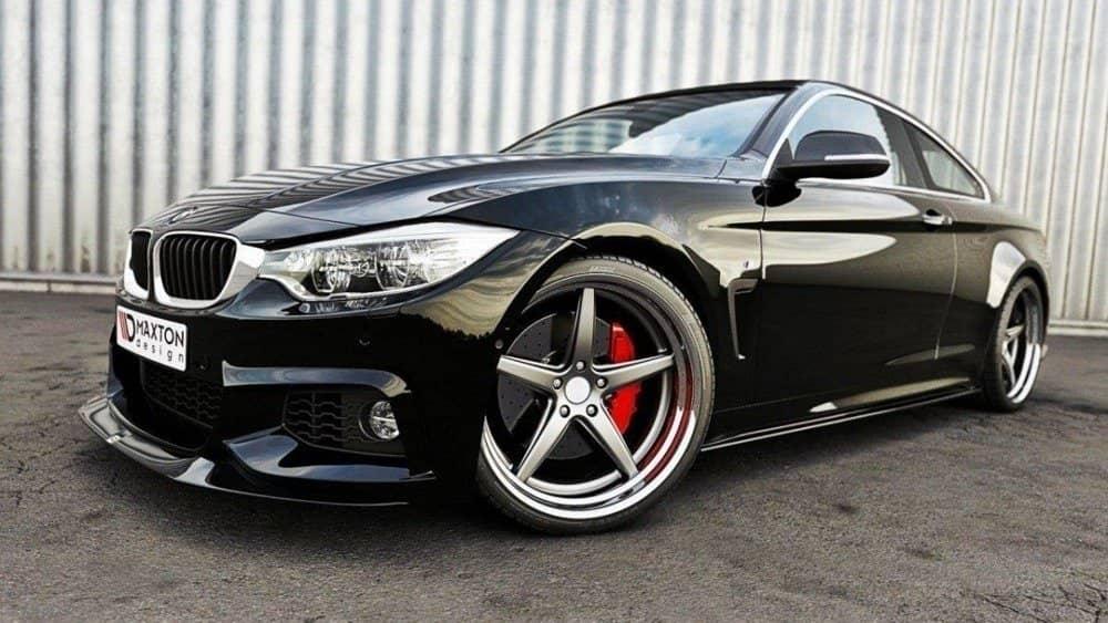 Front lip / front splitter / front apron V.2 for BMW 4 Series F32 M-Package (GTS-LOOK) by Maxton Design