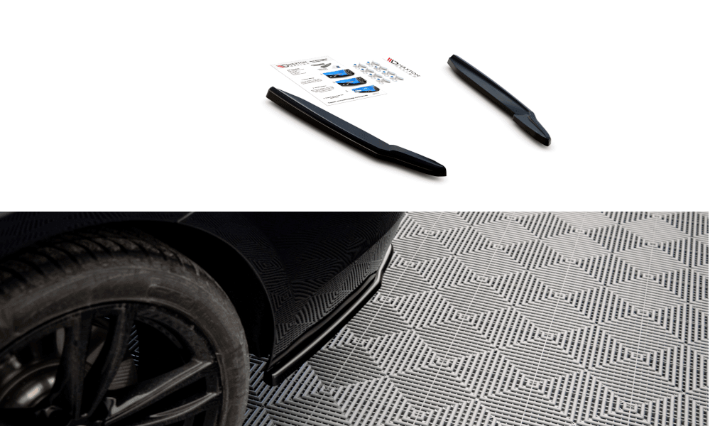 Seitliche Heck Diffusor Erweiterung für BMW 6 GT G32 M-Paket von Maxton Design