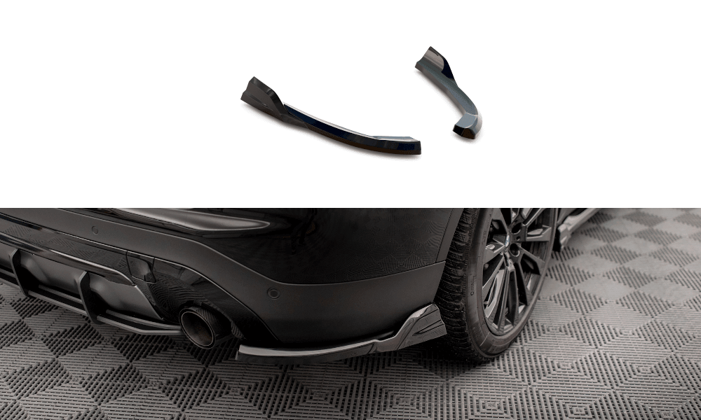 Seitliche Heck Diffusor Erweiterung für BMW X3 G01 von Maxton Design
