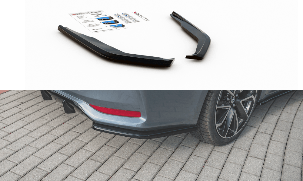 Seitliche Heck Diffusor Erweiterung für Toyota Corolla E210 Limousine von Maxton Design