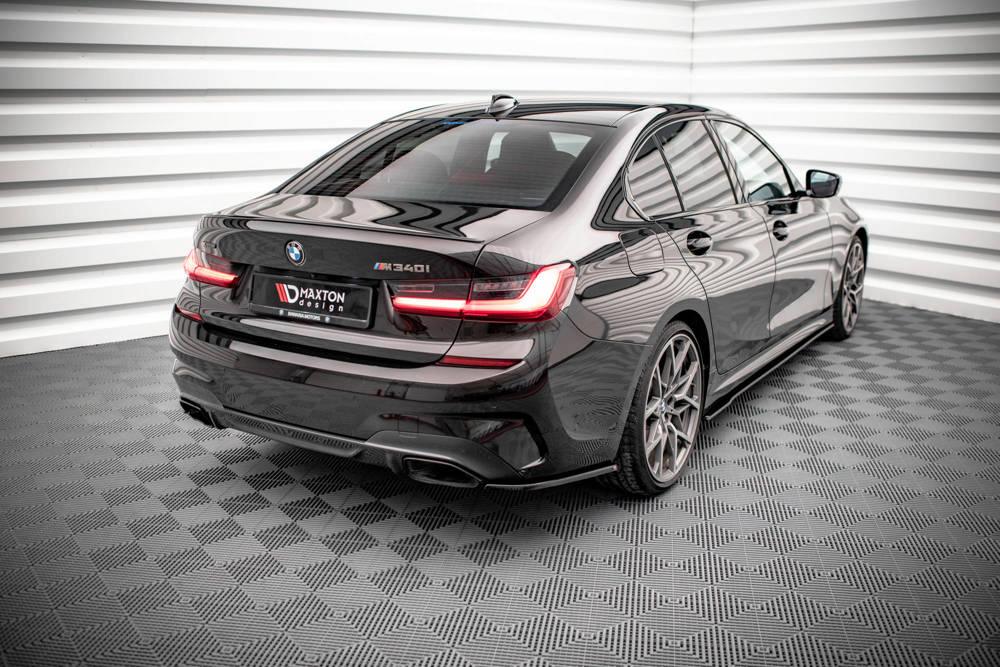 Seitliche Heck Diffusor Erweiterung V.4 für BMW 3er G20 / G21 M-Paket von Maxton Design
