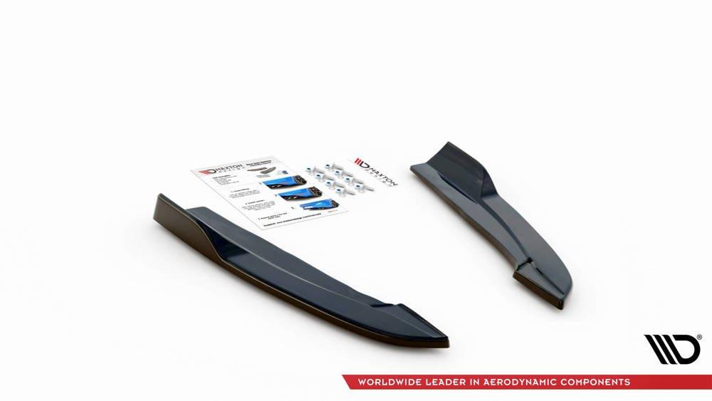 Seitliche Heck Diffusor Erweiterung V.4 für Ford Focus Kombi ST-Line MK4 von Maxton Design