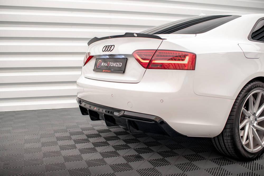 Heckdiffusor für Audi A5 8T Coupe Facelift von Maxton Design