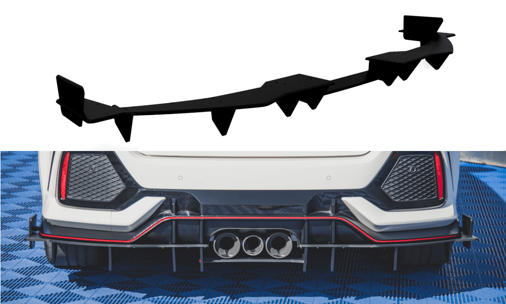 Zentraler Hinterer Splitter für BMW 4 Grand Coupe F36 von Maxton Design