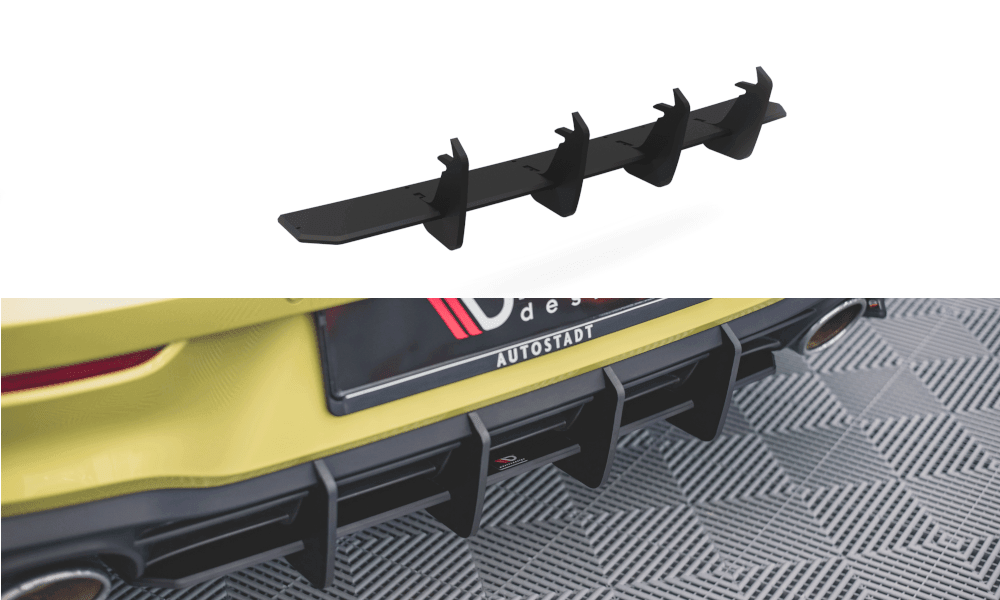 Heckdiffusor Racing V.2 für VW Golf 8 GTI Clubsport von Maxton Design