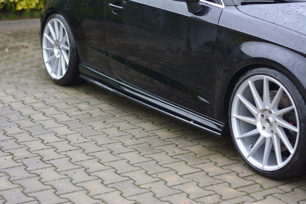 Seitenschweller Erweiterung für Audi A3 S-Line 8V Hatchback von Maxton Design