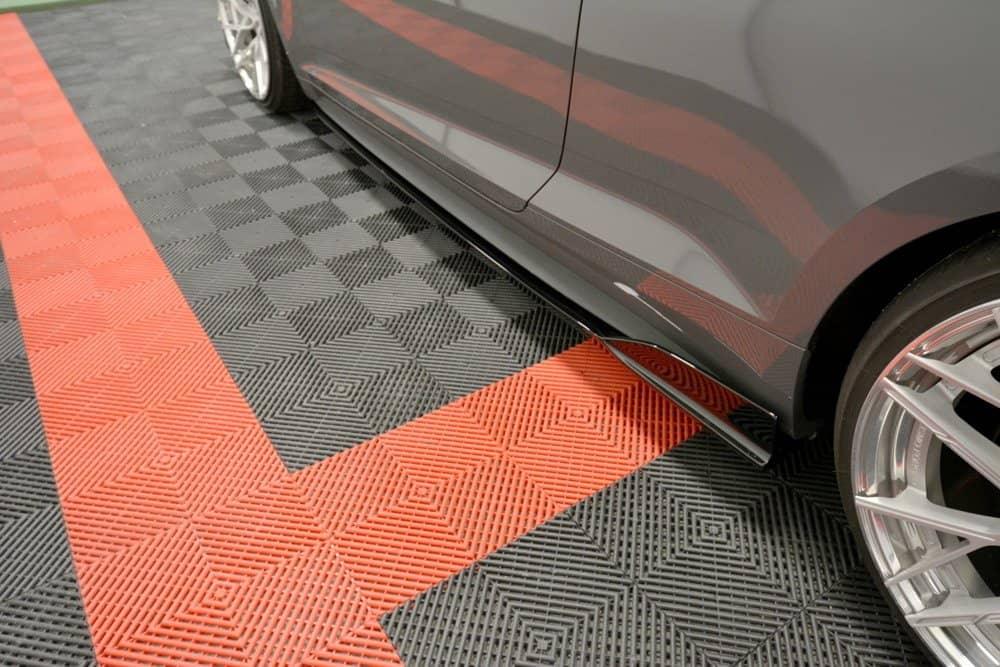 Seitenschweller Erweiterung Audi S5 S-Line F5 Coupe von Maxton Design