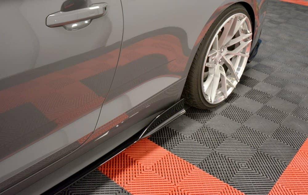 Seitenschweller Erweiterung Audi A5 S-Line F5 Coupe von Maxton Design
