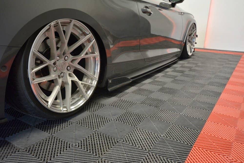 Seitenschweller Erweiterung Audi A5 S-Line F5 Coupe von Maxton Design
