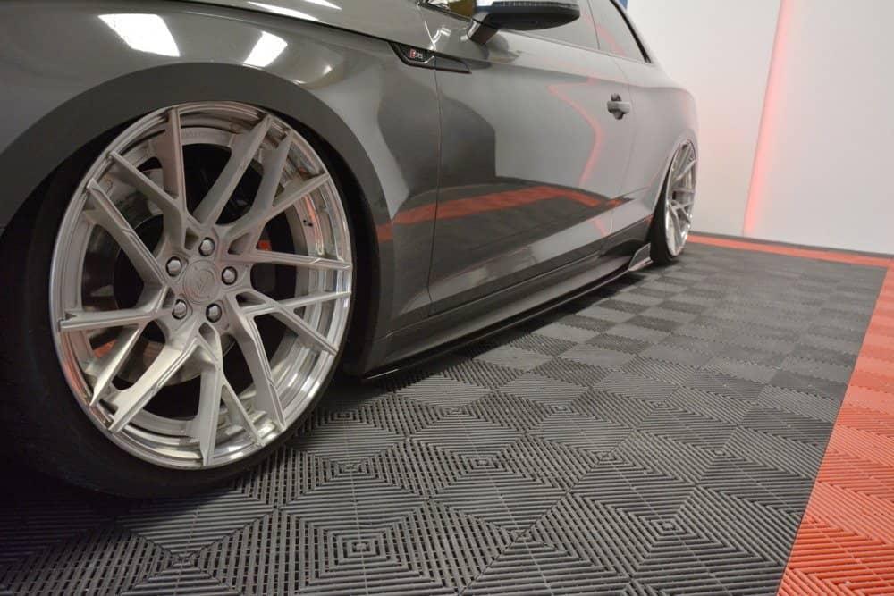 Seitenschweller Erweiterung Audi A5 S-Line F5 Coupe von Maxton Design