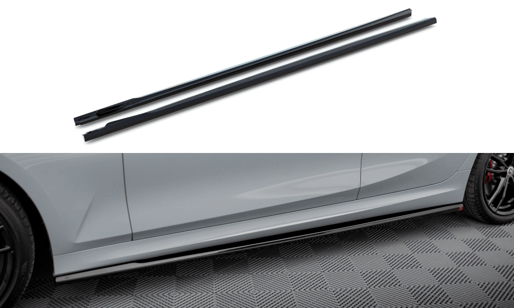 Seitenschweller Erweiterung für BMW 3er M-Paket / M340i G20 / G21 Facelift von Maxton Design
