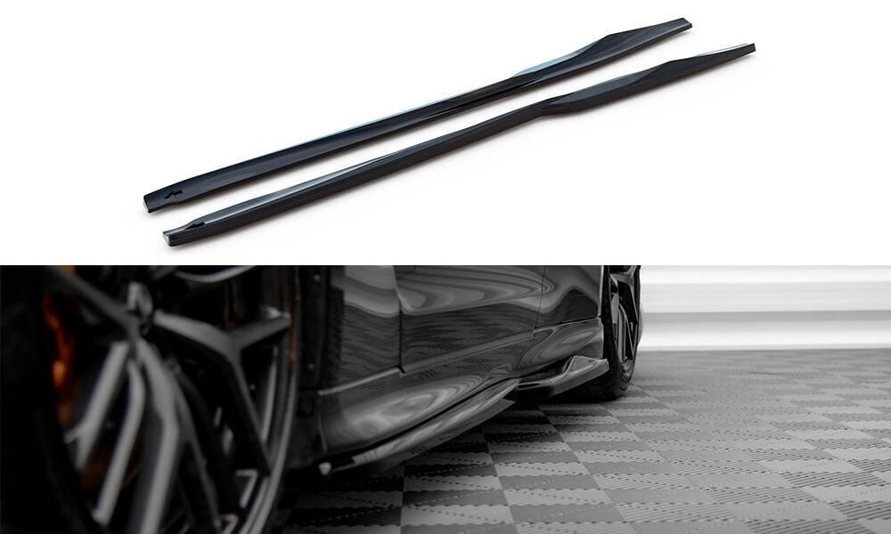 Seitenschweller Erweiterung für Nissan GTR R35 2. Facelift von Maxton Design