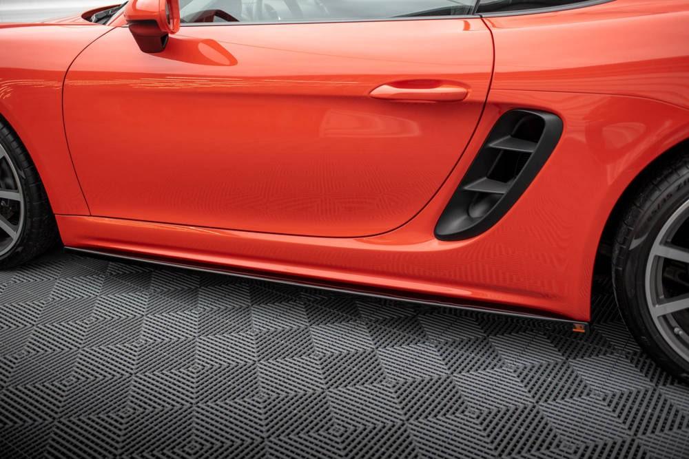 Seitenschweller Erweiterung für Porsche 718 Cayman 982 von Maxton Design