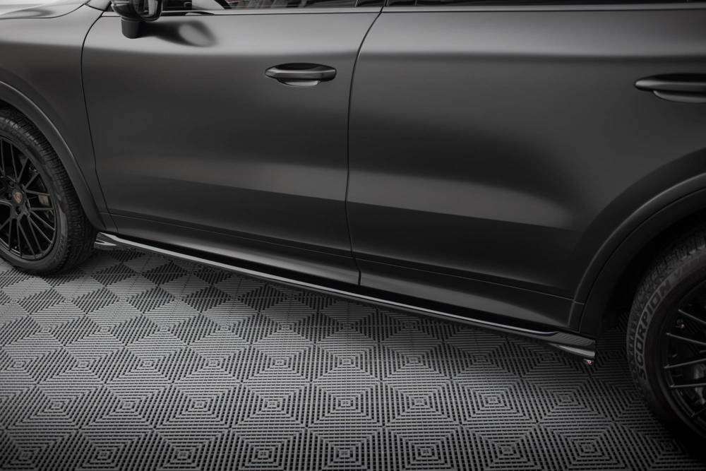 Seitenschweller Erweiterung für Porsche Cayenne Sport Design 9Y MK3 von Maxton Design