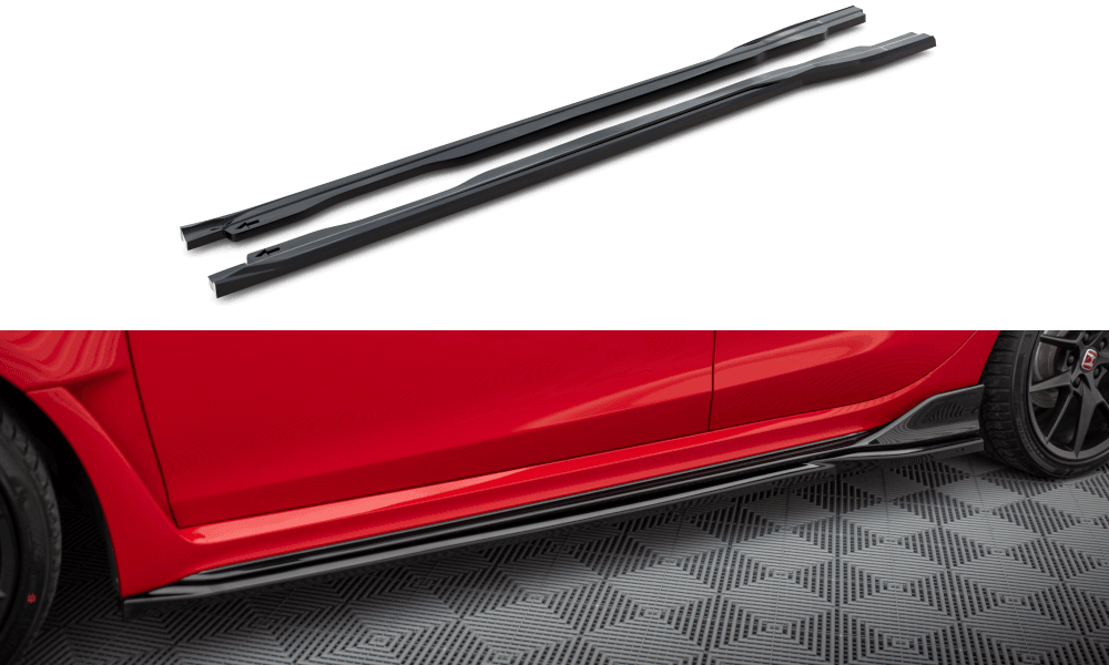 Seitenschweller Erweiterung V.1 für Honda Civic Type R FL5 von Maxton Design