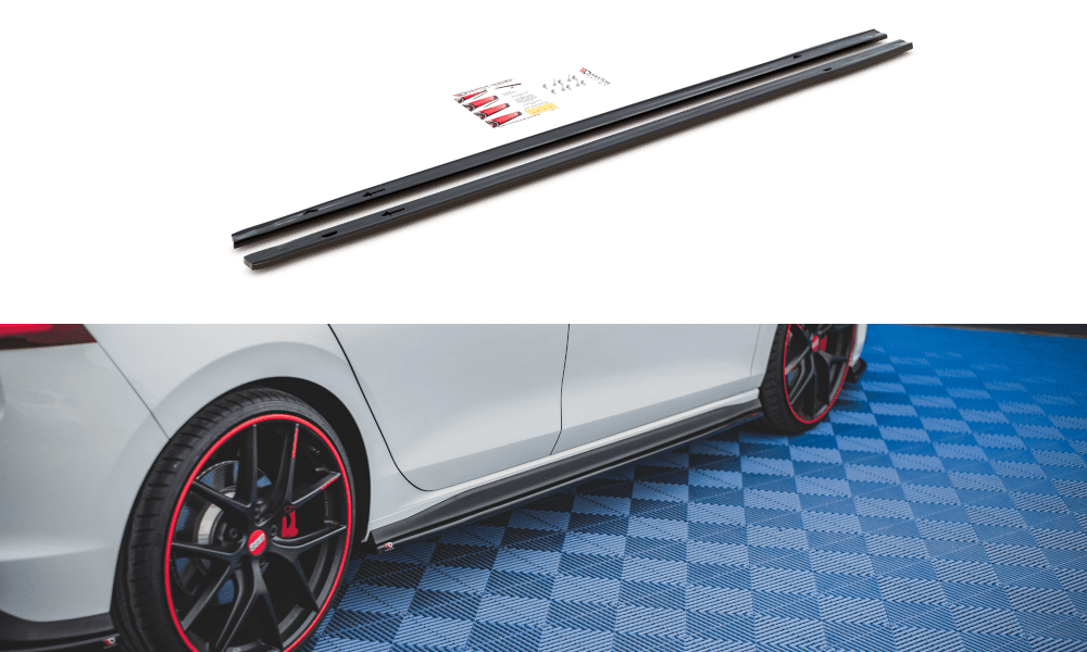 Seitenschweller Erweiterung für VW Golf 8 GTI von Maxton Design