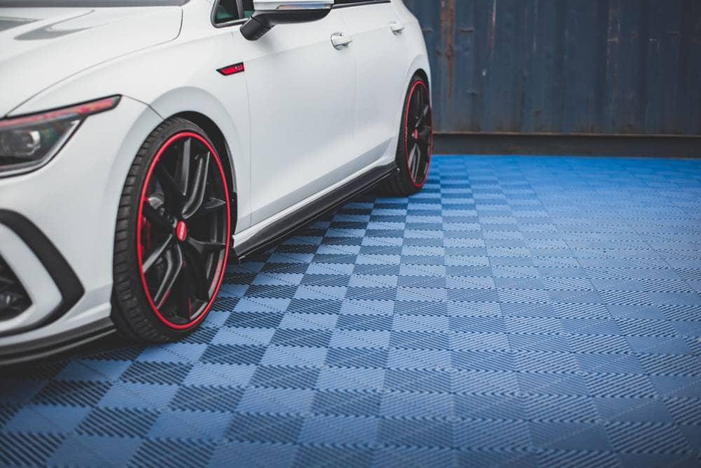 Side skirt extension for VW Golf 8 GTI by Maxton Design