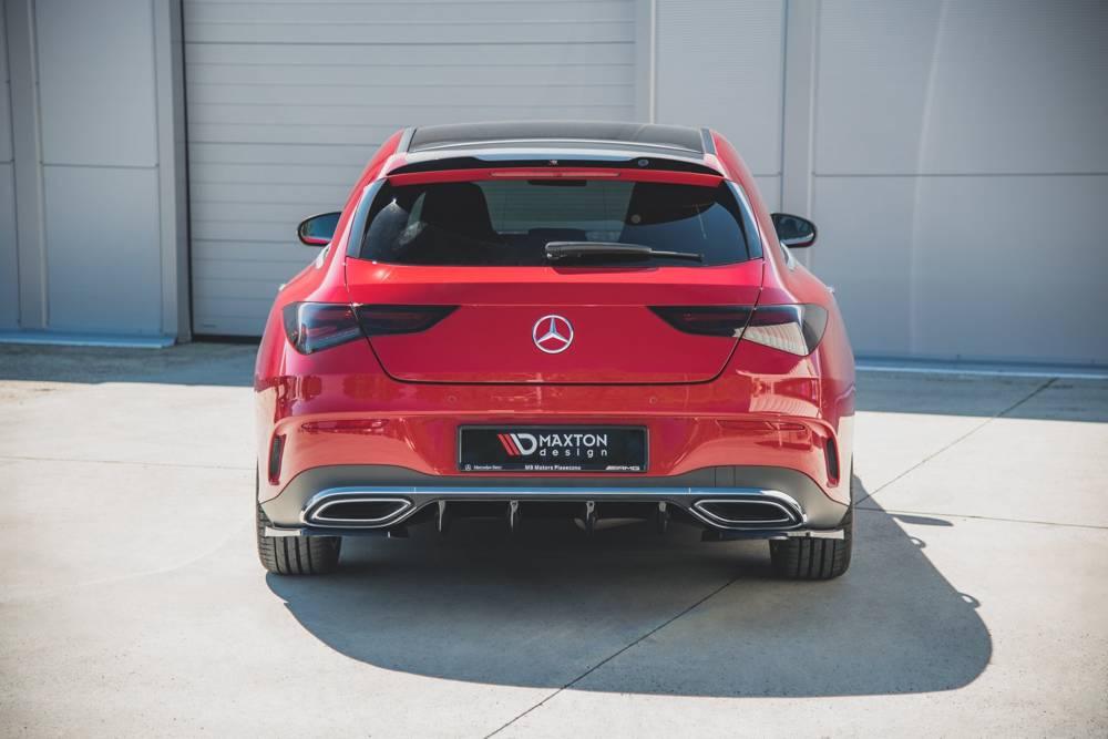Spoiler Cap für Mercedes CLA Shooting Brake AMG-LINE (X118) von Maxton Design
