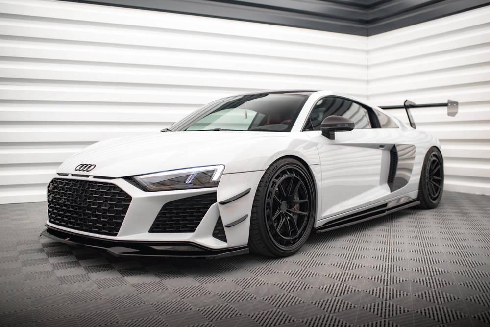 Frontstoßfänger Flaps für Audi R8 MK2 von Maxton Design