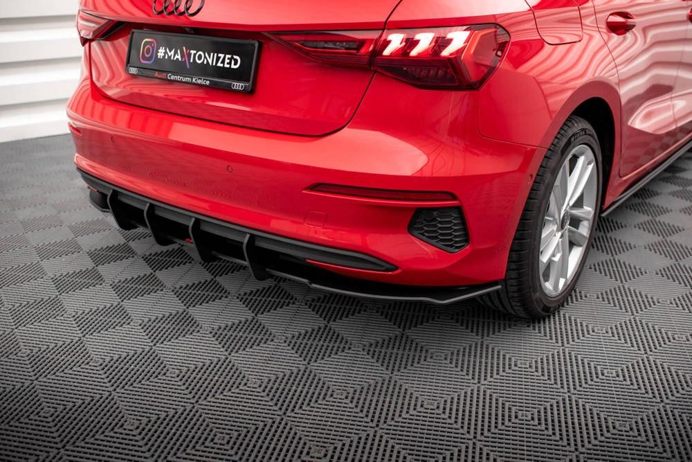 Heckdiffusor Street Pro für Audi A3 8Y Sportback von Maxton Design
