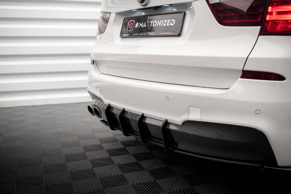 Heckdiffusor Street Pro für BMW X3 F25 M-Paket von Maxton Design