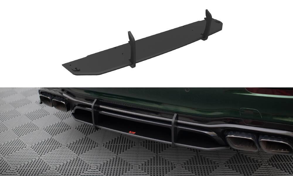Zentraler Hinterer Splitter V.2 für BMW X5 G05 M-Paket von Maxton Design