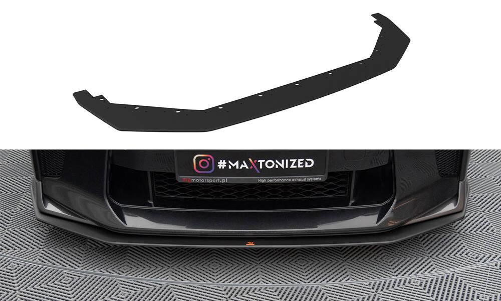 Front Lippe / Front Splitter / Frontansatz V.2 für Mercedes-Benz C43 AMG Coupe C205 Facelift von Maxton Design