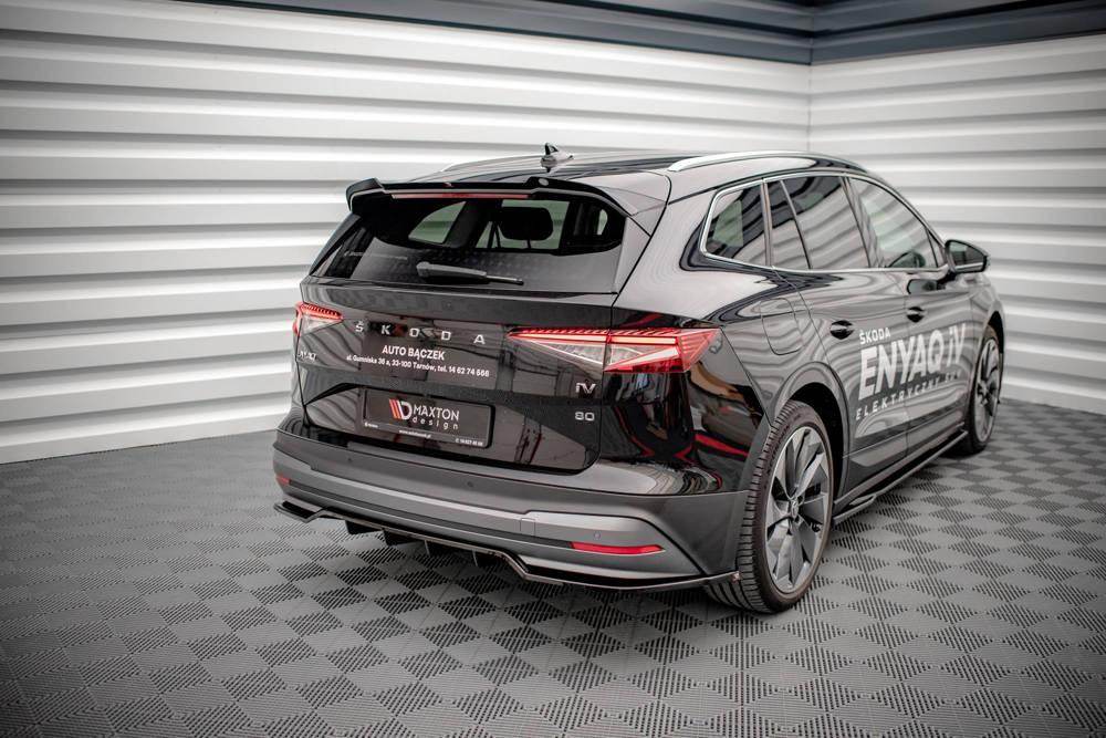 Zentraler Hinterer Splitter für Skoda Enyaq IV von Maxton Design