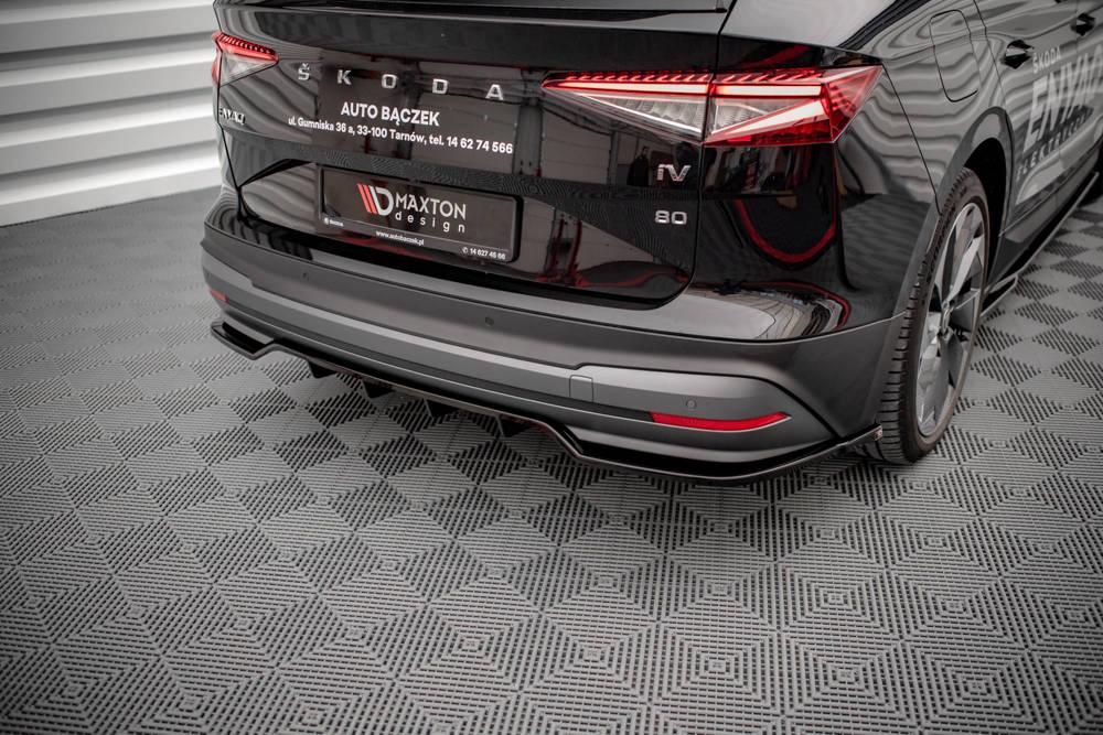 Zentraler Hinterer Splitter für Skoda Enyaq IV von Maxton Design