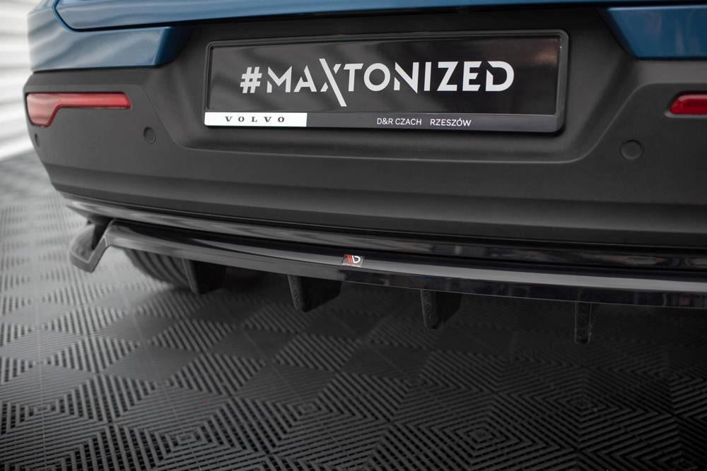 Zentraler Hinterer Splitter für Volvo C40 MK1 von Maxton Design