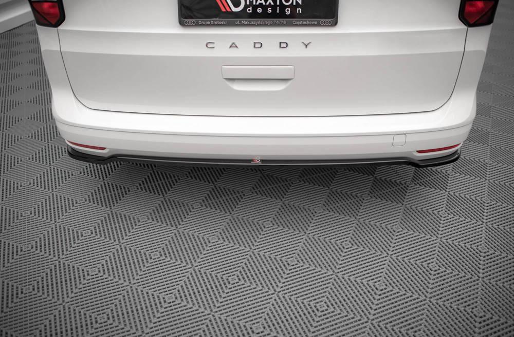 Zentraler Hinterer Splitter für VW Caddy SB von Maxton Design