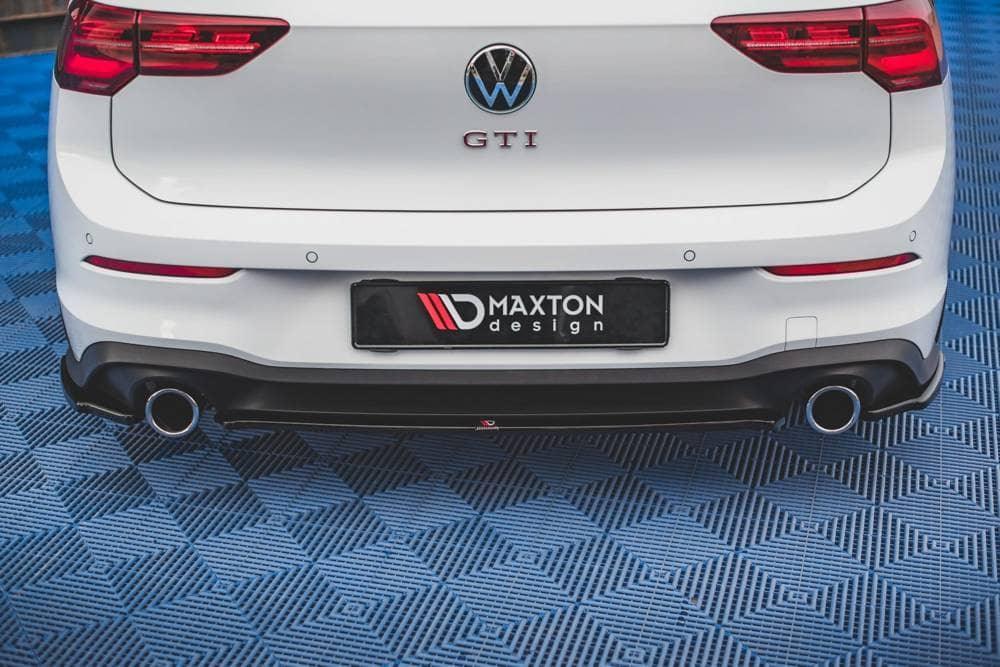 Heck Diffusor Erweiterung VW Golf 8 GTI Maxton Design - UPGRADEMYCAR