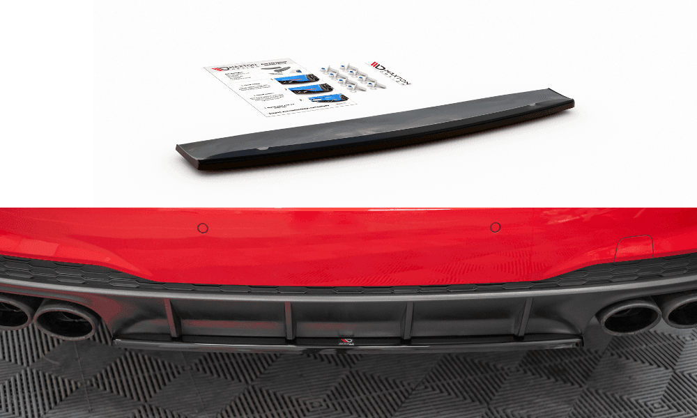 Heckdiffusor Erweiterung für Audi S7 C8 von Maxton Design