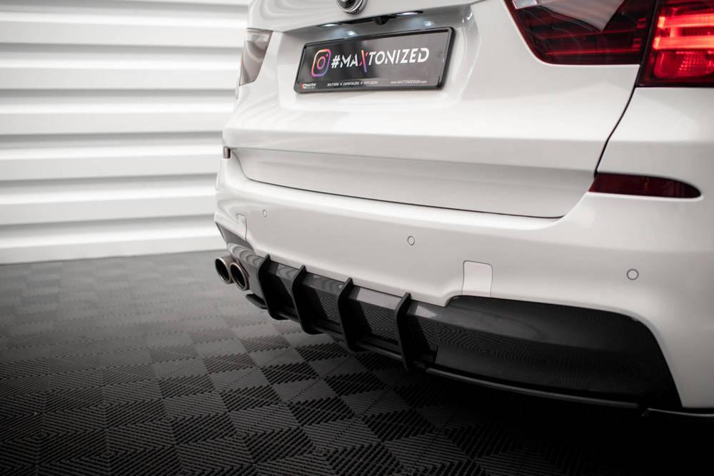 Heckdiffusor Street Pro für BMW X3 F25 M-Paket von Maxton Design