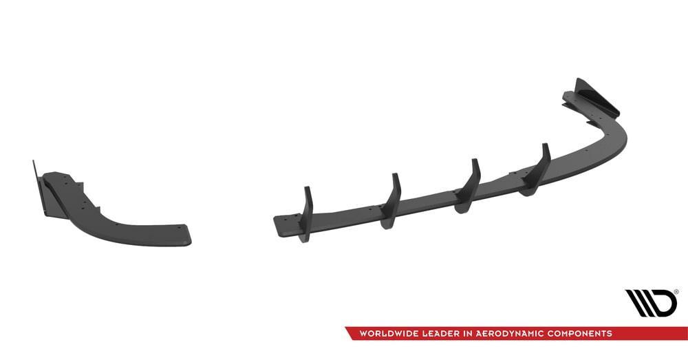 Zentraler Hinterer Splitter für Porsche Panamera E-Hybrid 971 Facelift von Maxton Design