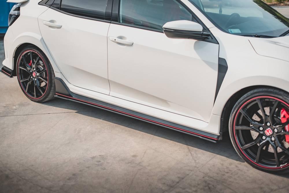Seitenschweller Erweiterung Racing V.2 für Honda Civic X Type R von Maxton Design