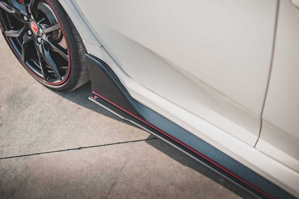 Seitenschweller Erweiterung Racing V.2 für Honda Civic X Type R von Maxton Design