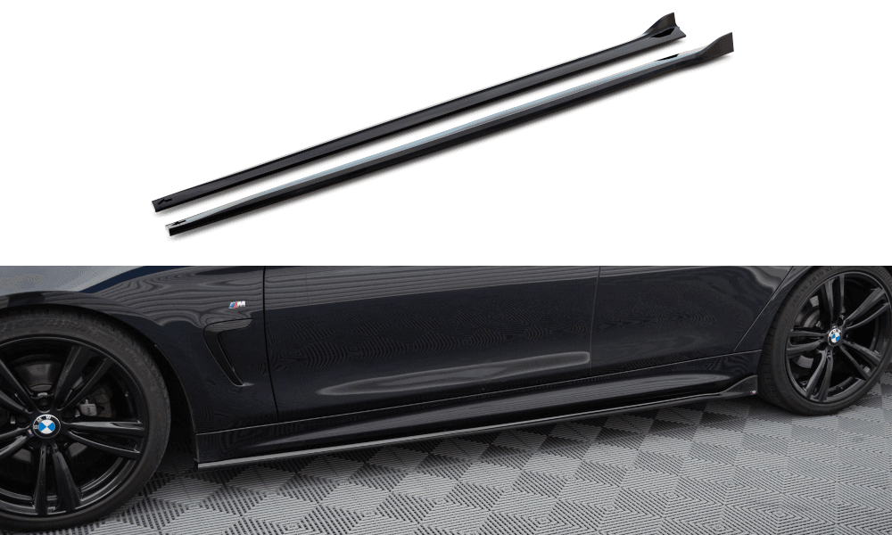 Seitenschweller Erweiterung für BMW 4er Gran Coupe F36 M-Paket von Maxton Design