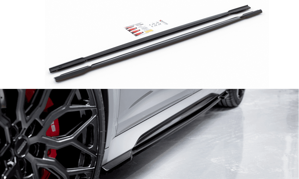 Seitenschweller Erweiterung V.1 für Audi RS6 C8 von Maxton Design - UPGRADEMYCAR
