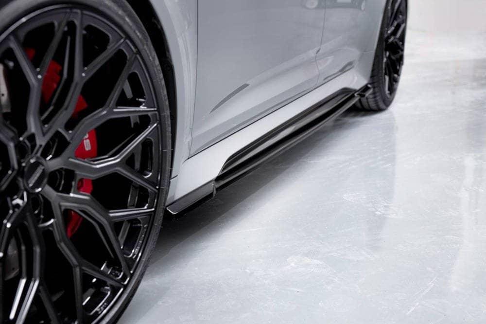 Seitenschweller Erweiterung V.1 für Audi RS6 C8 von Maxton Design - UPGRADEMYCAR