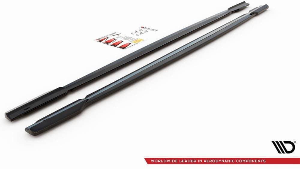 Seitenschweller Erweiterung V.1 für Audi RS6 C8 von Maxton Design - UPGRADEMYCAR